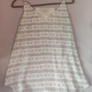 Ann Taylor Loft Floral Tank